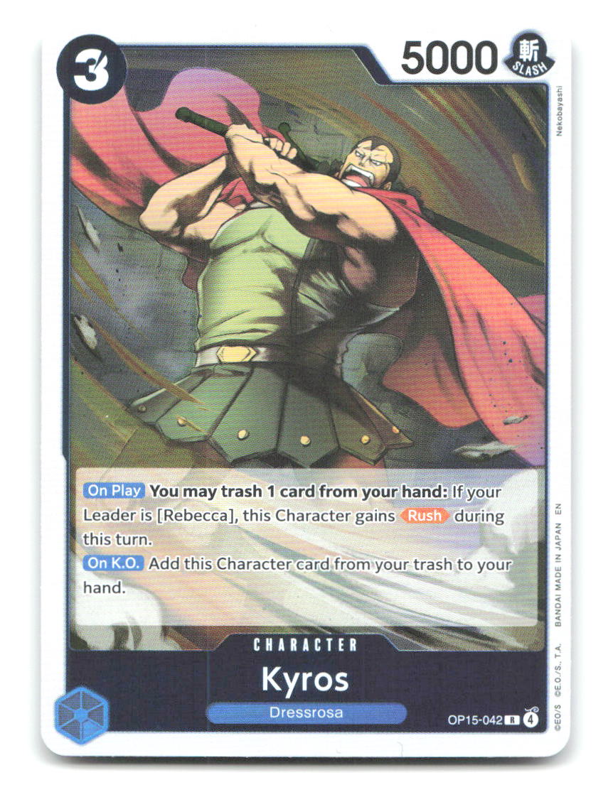 Kyros OP15-042 EB04 One Piece Foil NM