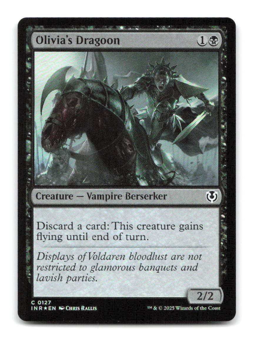 Olivia's Dragoon 127 INR Magic: The Gathering Foil NM