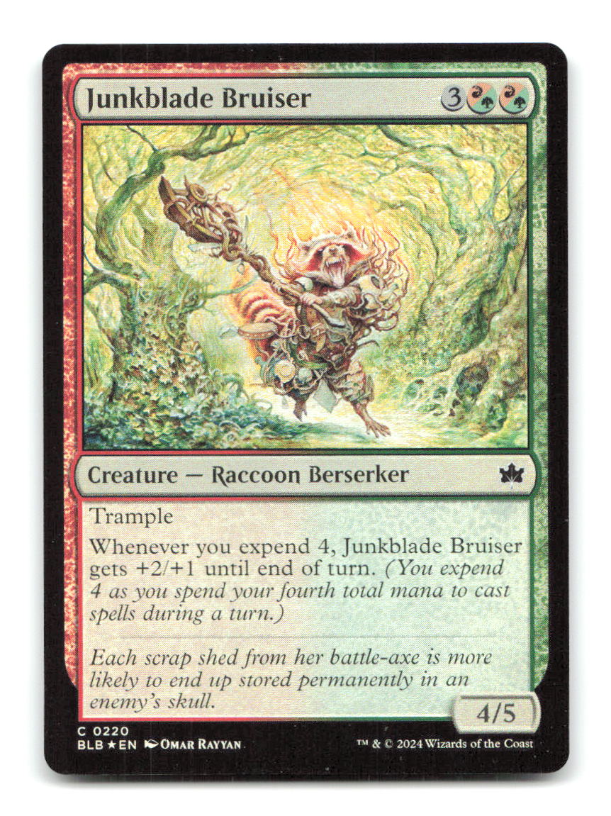 Junkblade Bruiser 220 BLB Magic: The Gathering Foil NM