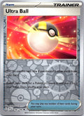Ultra Ball 196/198 Uncommon Scarlet & Violet Pokemon Reverse Holo Near Mint