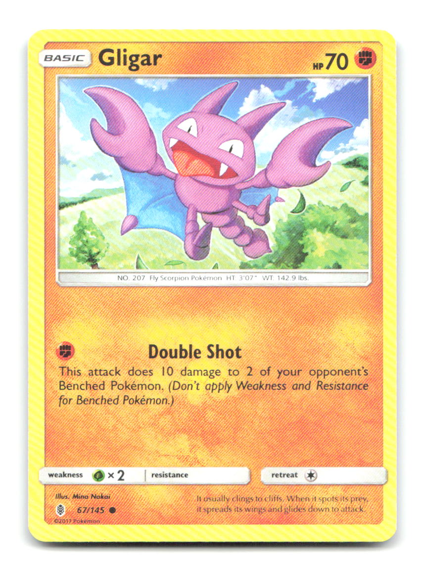 Gligar 67/145 SM02 Pokemon LP
