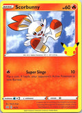 Scorbunny 016/025 Promo McDonald's 25th Anniversary Promos Pokemon MP