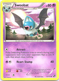 Swoobat 51/114 Uncommon Black & White Pokemon Lightly Played