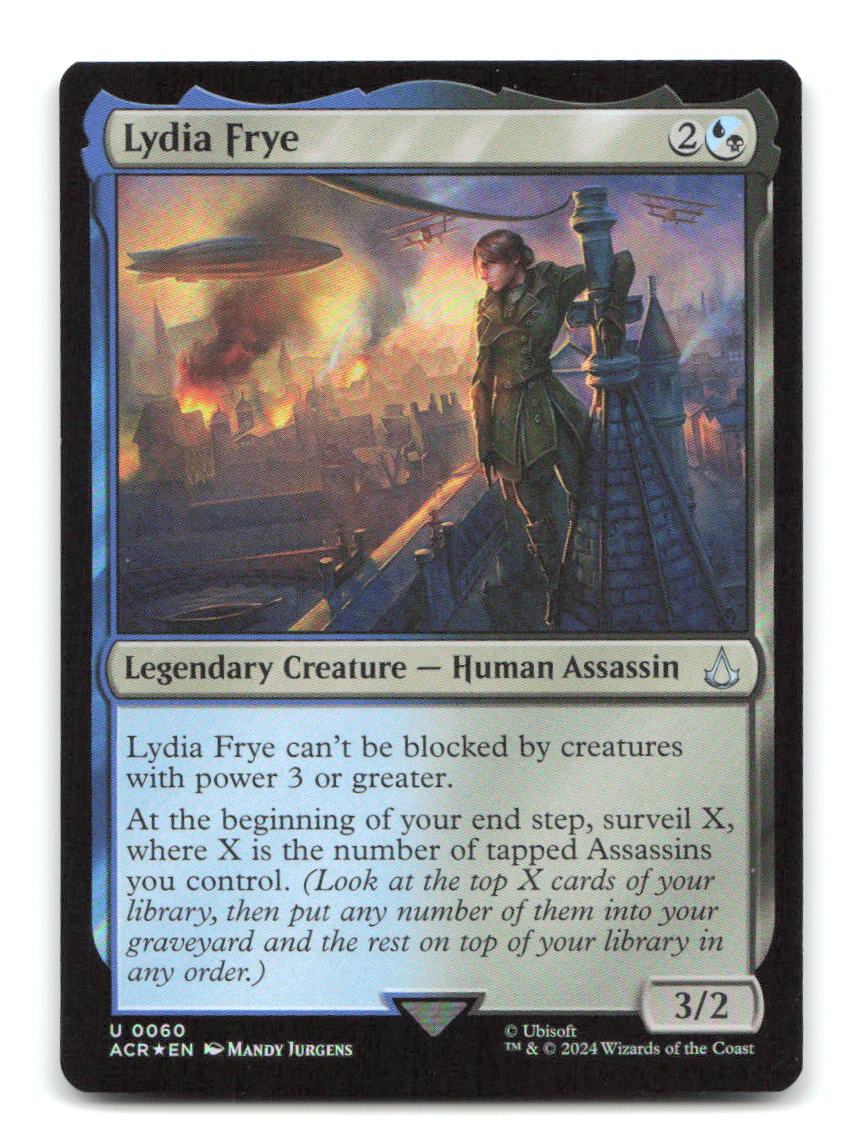 Lydia Frye 60 ACR Magic: The Gathering Foil NM