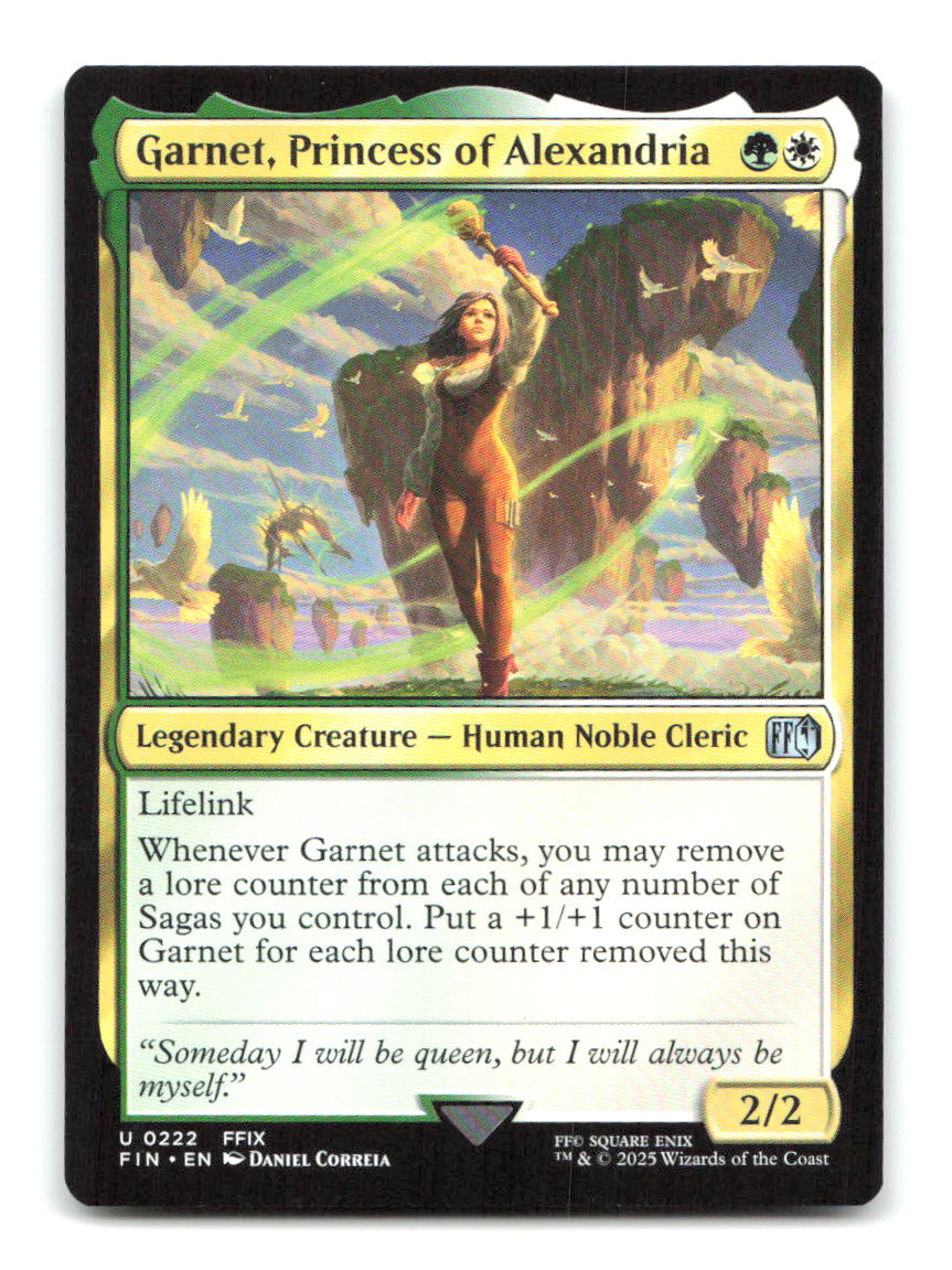 Garnet, Princess of Alexandria 222 FIN Magic: The Gathering NM