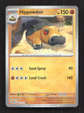 Hippowdon (Poke Ball Pattern) 053/131 Holo Prismatic Evolutions Pokemon NM