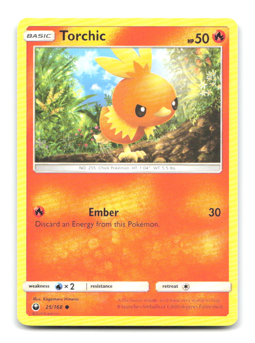 Torchic 25/168 CES Pokemon LP