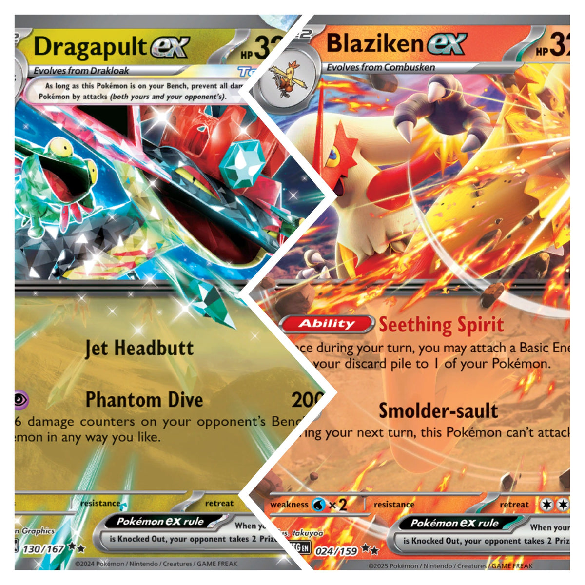 Dragapult/Blaziken ex