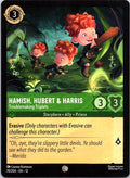 Hamish, Hubert & Harris - Troublemaking Triplets 70/204 Wilds Unknown Lorcana NM