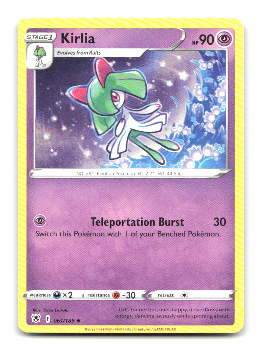 Kirlia 061/189 ASR Pokemon LP