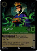 The Queen - Evil Ruler 75/204 Common Wilds Unknown Lorcana Cold Foil Near Mint