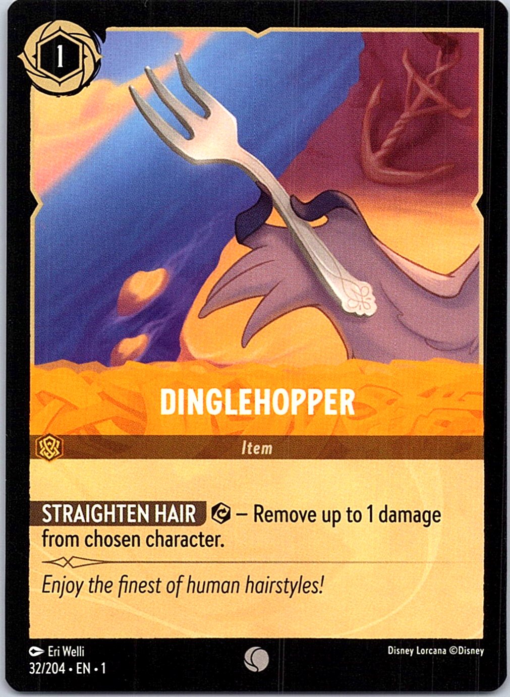 Dinglehopper 32/204 Common The First Chapter Lorcana Near Mint