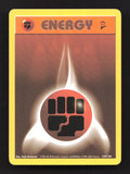 Fighting Energy 125/130 Base Set 2 Pokemon Moderately Played