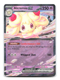 Alcremie ex 075/159 Double Rare Journey Together Pokemon Holo Near Mint