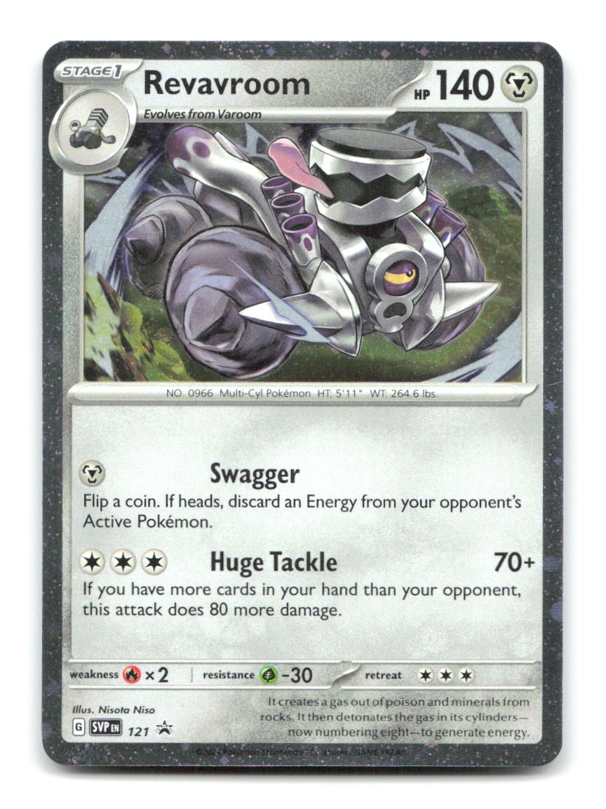 Revavroom (Cosmos Holo) 121 SVP Pokemon NM