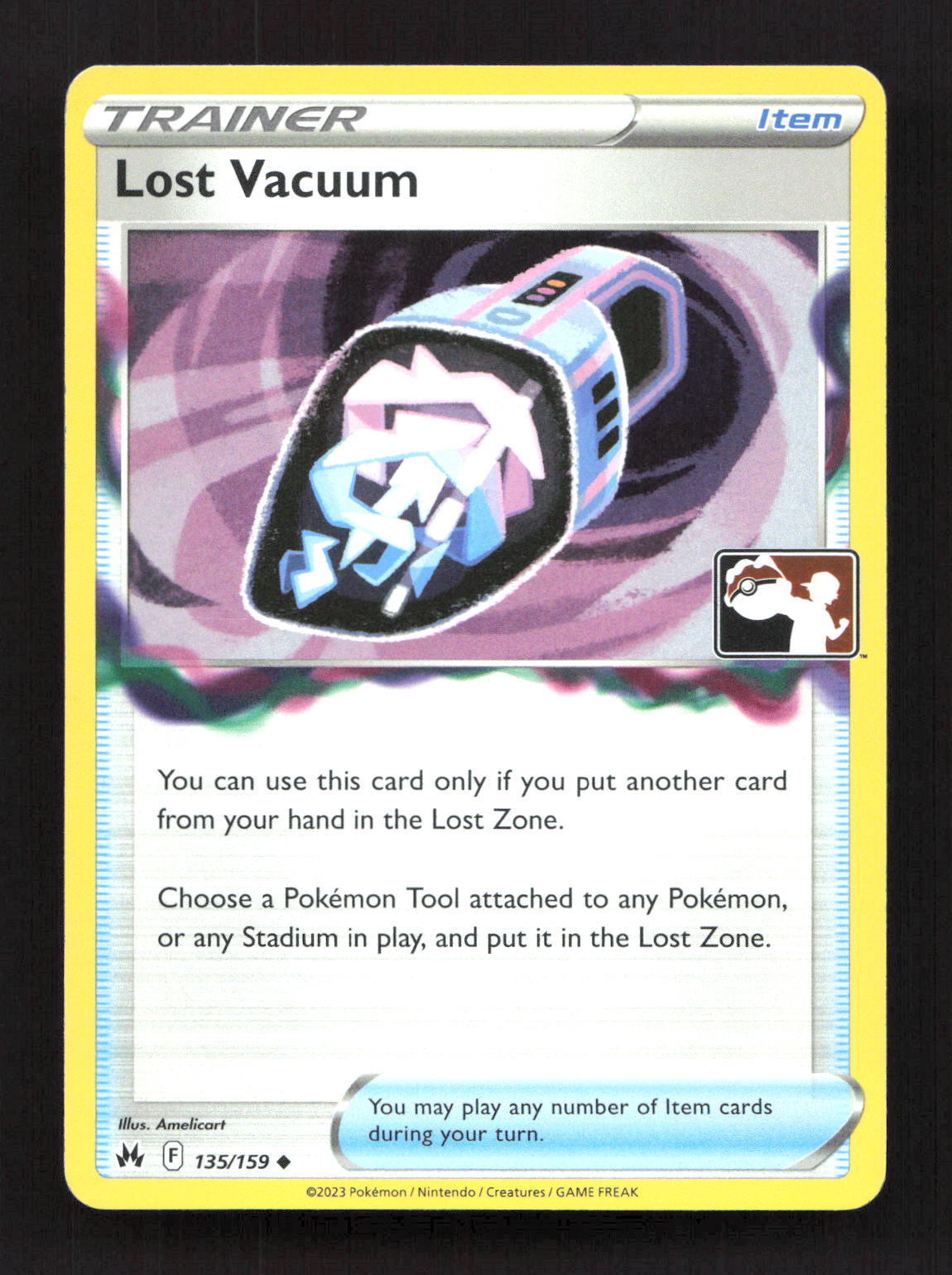 Lost Vacuum (Cosmos Holo) 135/159 Uncommon Prize Pack Series Cards Pokemon LP