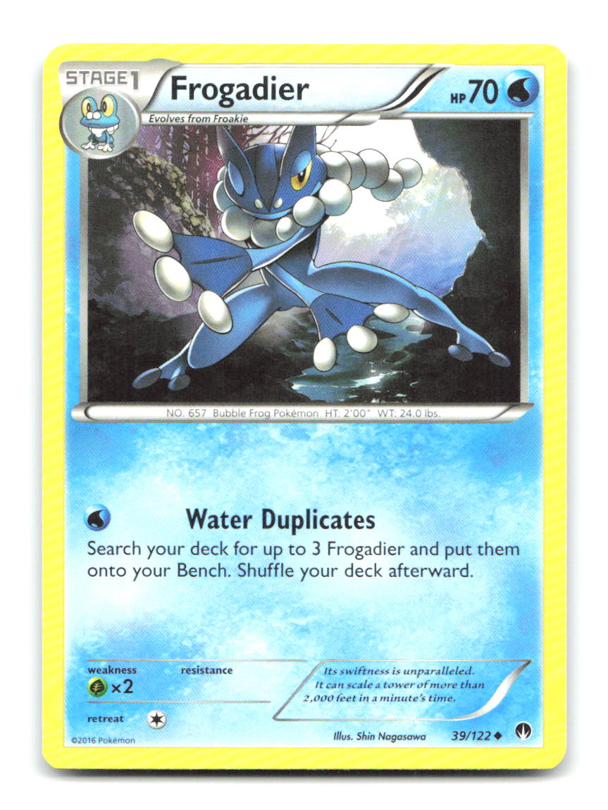 Frogadier 39/122 BKP Pokemon MP