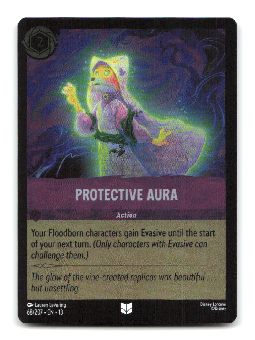 Protective Aura 68/204 13 Lorcana Cold Foil NM