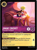 Jiminy Cricket - Pinocchio's Conscience 44/204 Rise of the Floodborn Lorcana NM