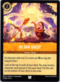 Be Our Guest 25/204 Uncommon The First Chapter Lorcana Near Mint