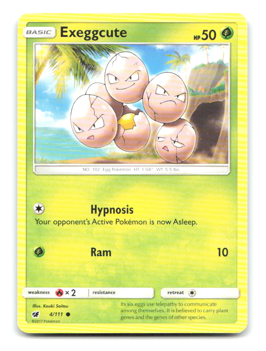 Exeggcute 4/111 CIN Pokemon LP
