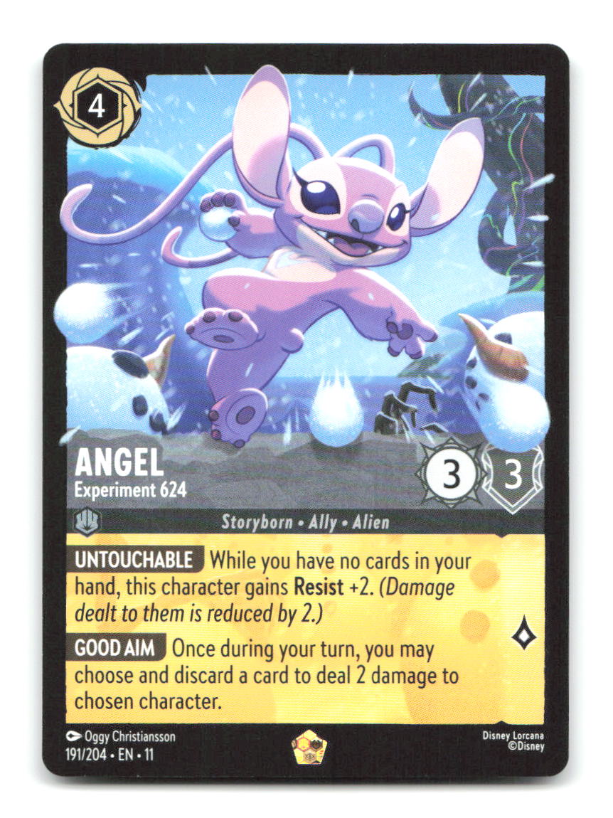 Angel - Experiment 624 191/204 11 Lorcana NM