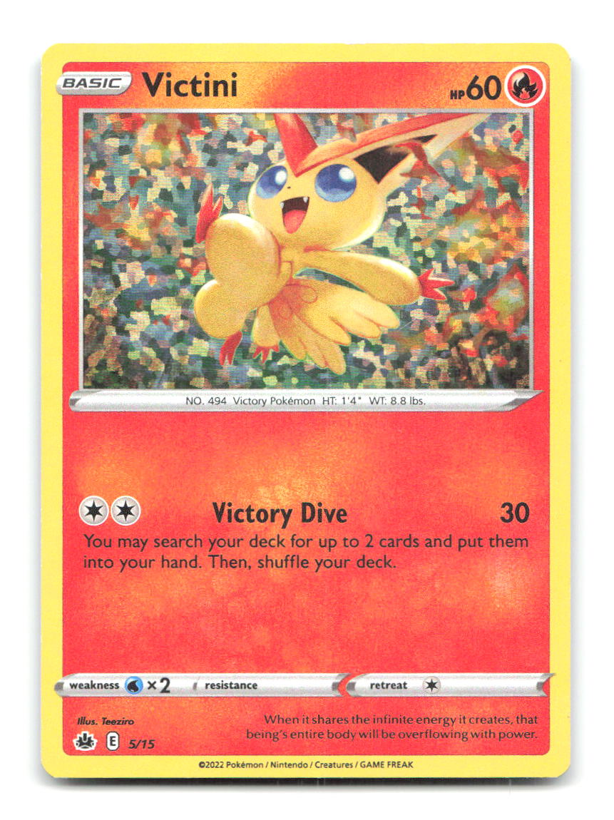Victini 005/015 MCD22 Pokemon Holo LP