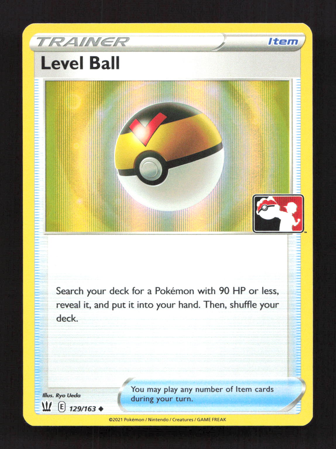 Level Ball 129/163 Uncommon Prize Pack Series Cards Pokemon Holo Lightly Played