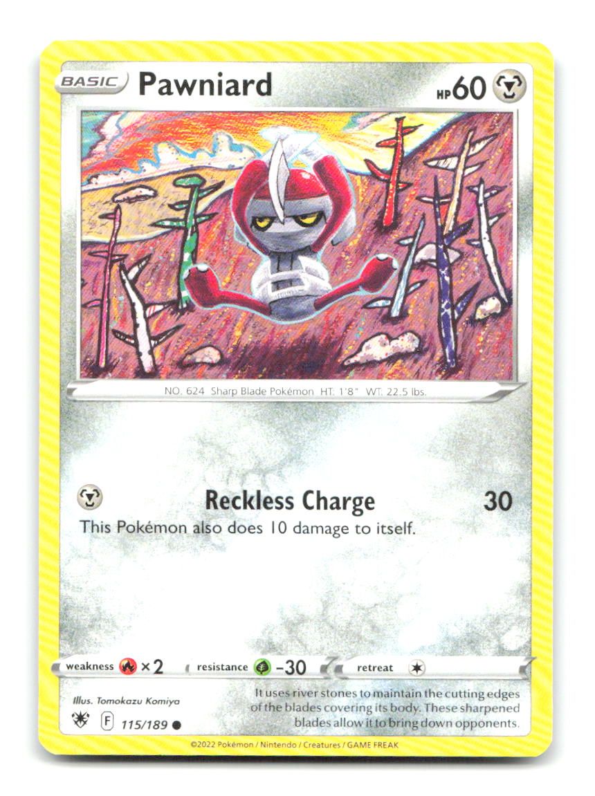 Pawniard 115/189 ASR Pokemon LP