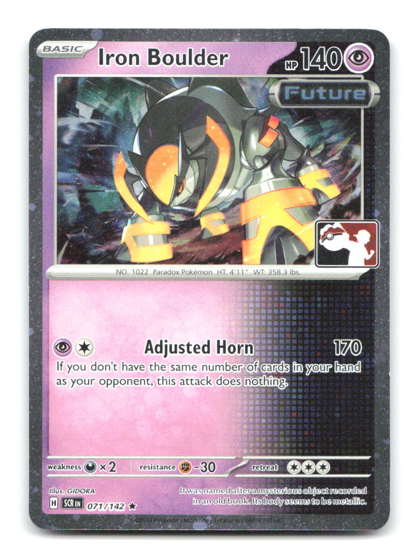 Iron Boulder (Cosmos Holo) 071/142 Pokemon NM