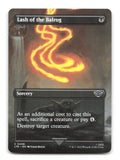 Lash of the Balrog (Borderless) 408 LTR Magic: The Gathering NM