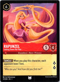Rapunzel - Letting Down Her Hair 121/204 Uncommon The First Chapter Lorcana NM