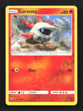 Larvesta 12/73 Common Shining Legends Pokemon Reverse Holo Lightly Played