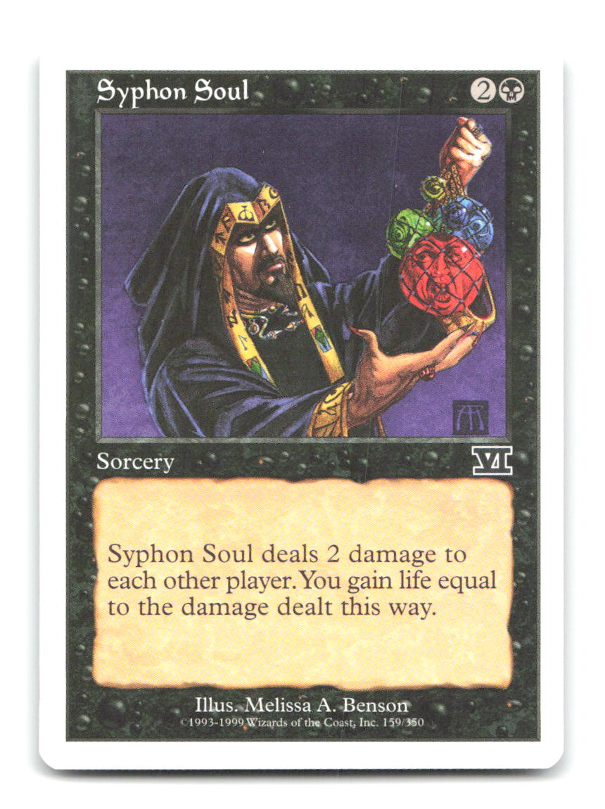 Syphon Soul 159 6ED Magic: The Gathering NM