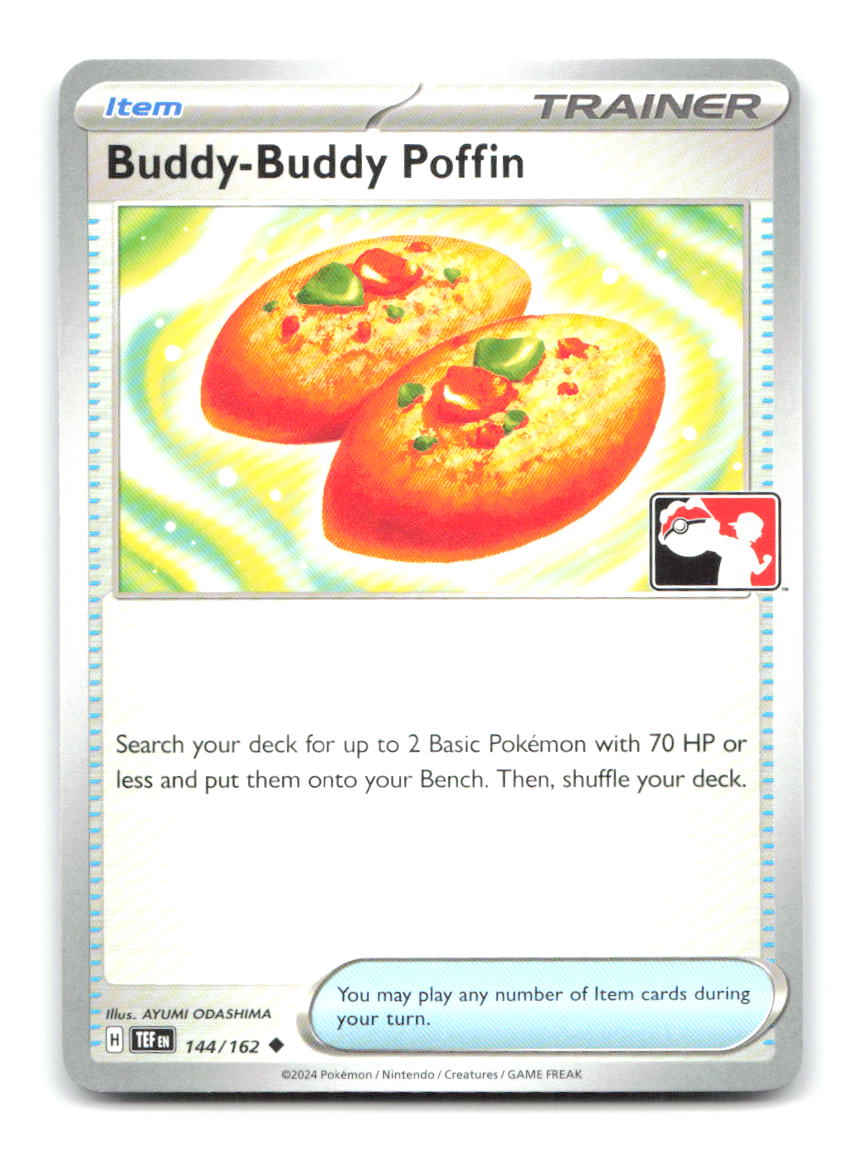 Buddy-Buddy Poffin 144/162 Uncommon Prize Pack Series Cards Pokemon Near Mint