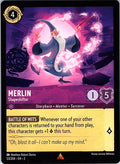 Merlin - Shapeshifter 53/204 Rare Rise of the Floodborn Lorcana Near Mint