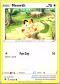 Meowth 199/264 Common Fusion Strike Pokemon Lightly Played
