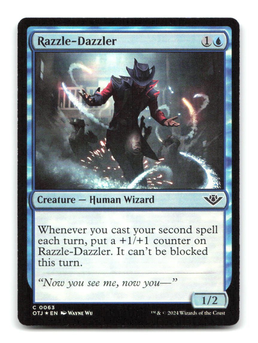 Razzle-Dazzler 63 OTJ Magic: The Gathering Foil NM