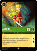 Arthur - Trained Swordsman 69/204 Common Rise of the Floodborn Lorcana Near Mint