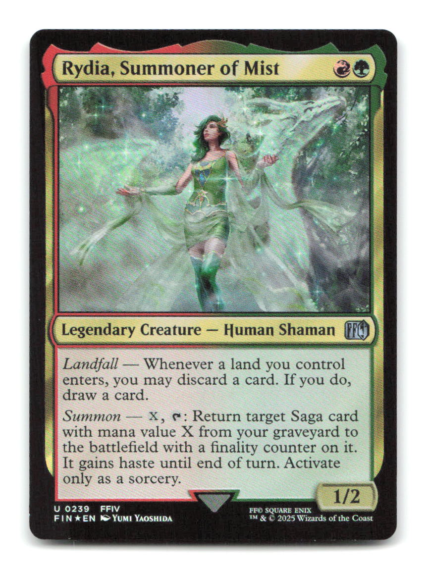 Rydia, Summoner of Mist 239 FIN Magic: The Gathering Foil NM
