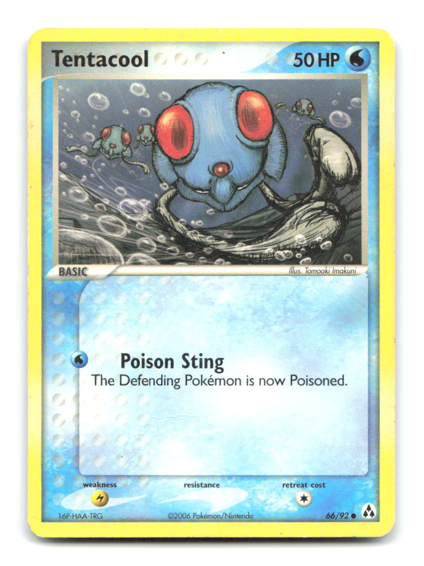 Tentacool 66/92 LM Pokemon LP