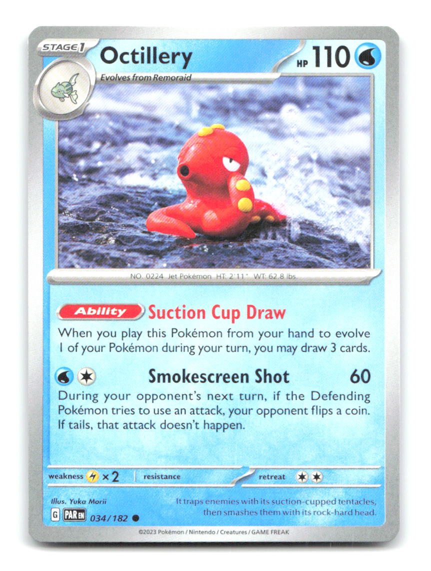 Octillery 034/182 PAR Pokemon LP