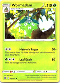 Wormadam 010/172 Rare Brilliant Stars Pokemon Heavily Played
