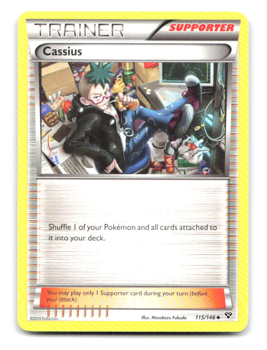 Cassius 115/146 Uncommon XY Base Set Pokemon Lightly Played