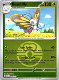 Beautifly (Love Ball) 013/217 Uncommon Ascended Heroes Pokemon Reverse Holo NM