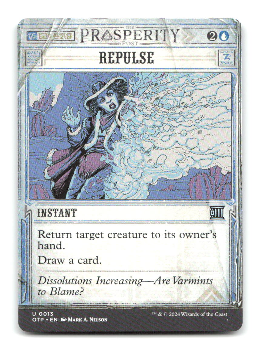 Repulse 13 OTP Magic: The Gathering Foil NM