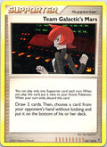 Team Galactic's Mars 126/132 Uncommon Secret Wonders Pokemon Heavily Played