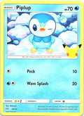Piplup 020/025 Promo McDonald's 25th Anniversary Promos Pokemon MP
