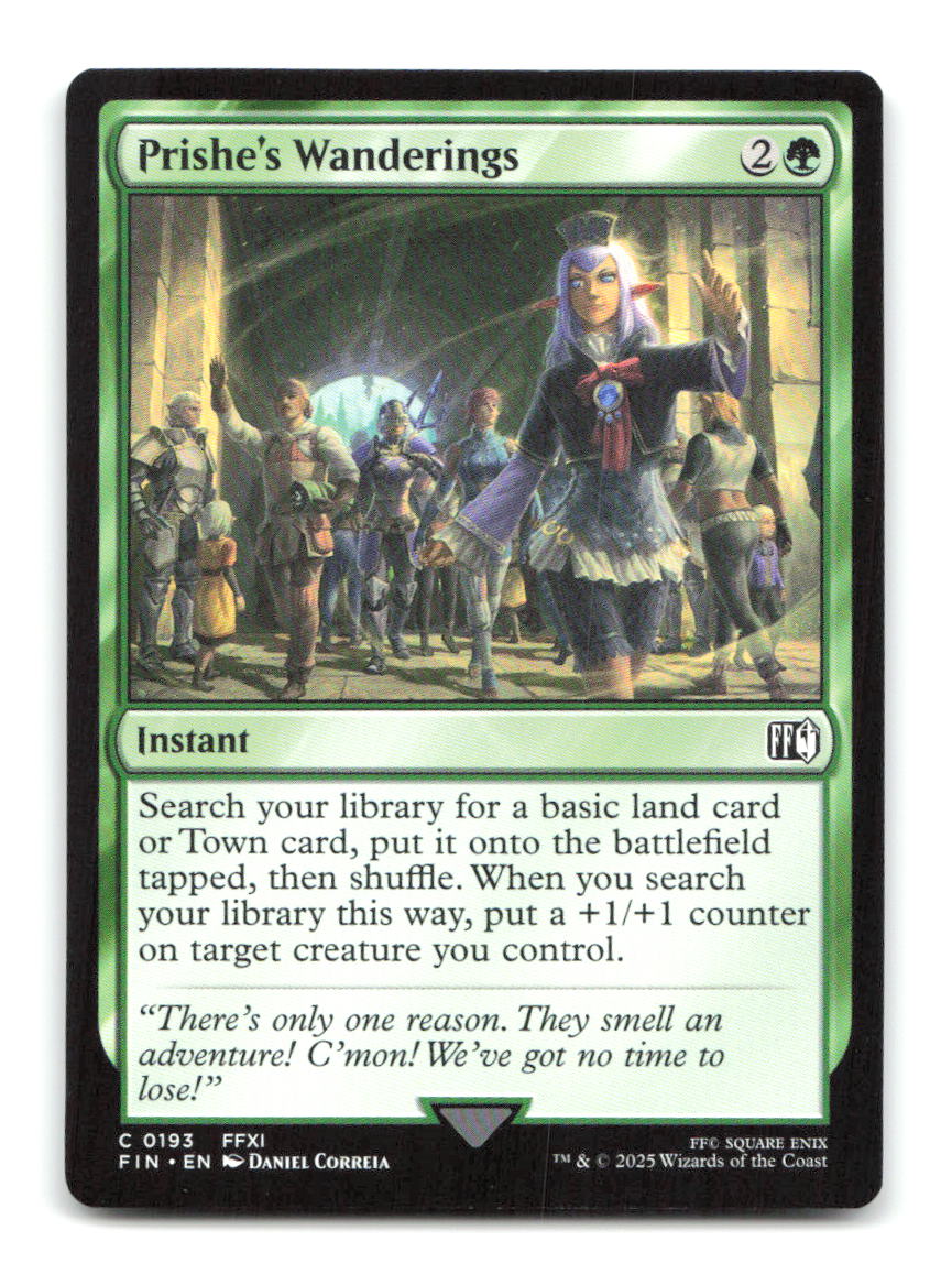 Prishe's Wanderings 193 FIN Magic: The Gathering NM