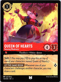 Queen of Hearts - Sensing Weakness 120/204 Rise of the Floodborn Lorcana NM